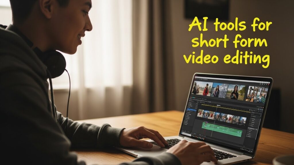 AI tools for short form video editing