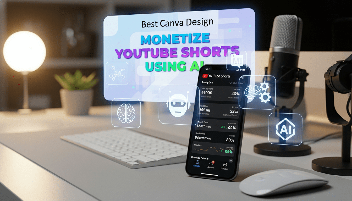 monetize youtube shorts using ai