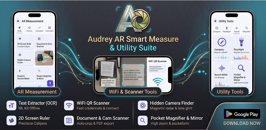 Audrey AR Smart Measure & Utility Suite Review: All-in-One Toolkit