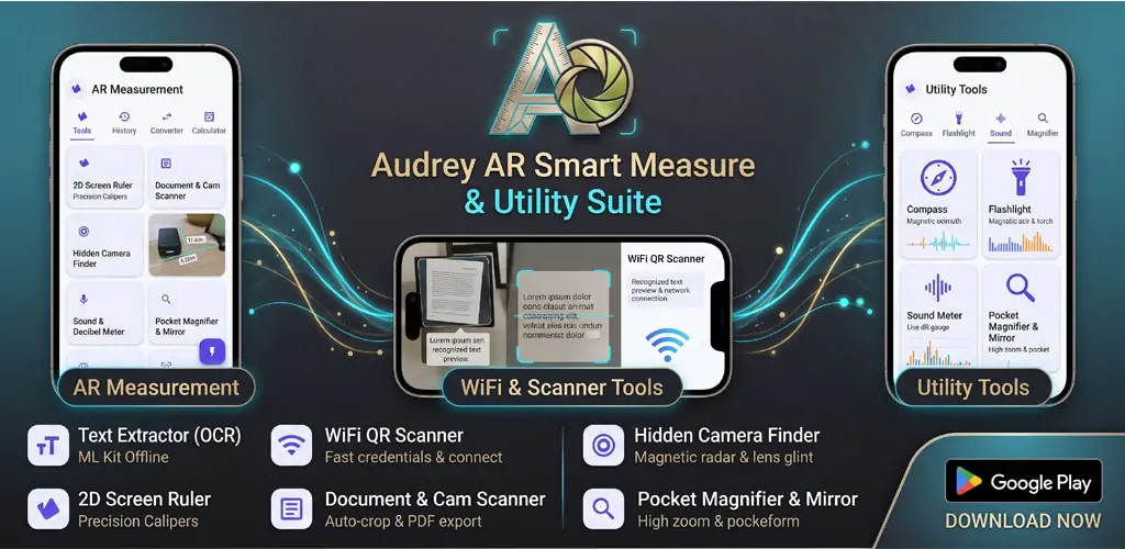Audrey AR Smart Measure & Utility Suite Review: All-in-One Toolkit